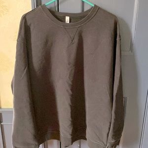 Lulu lemon black crewneck sweatshirt